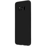 Husa Samsung Galaxy S8, GloMax Perfect Fit, TPU, Negru, Anti-soc, Anti-praf, Anti-zgarieturi, Carcasa Protectie
