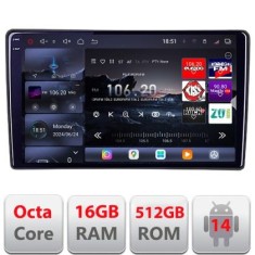 Navigatie Alfa Romeo Giulietta 2014-2020 Qled 2K Octa Core 16+512 LTE 4G DSP Wifi 5Ghz android auto carplay radio gps internet kit-giulietta-facelift+