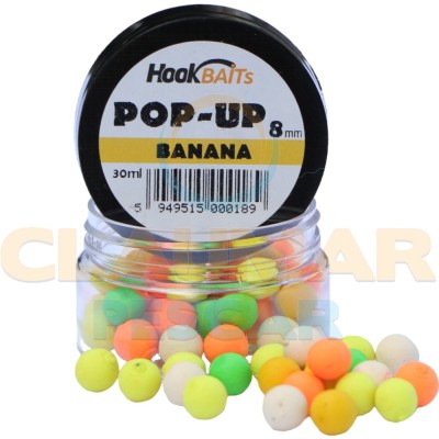 Pop Up Hook Baits, Banana, 8mm, 30ml foto