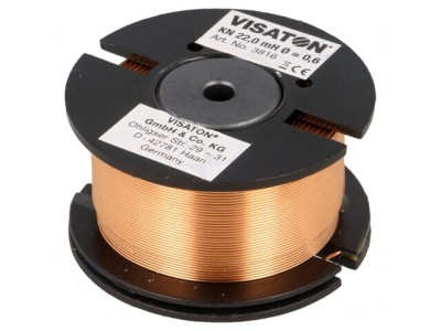Bobină Inductor 22mH 5.2&amp;Omega; 55x30mm Fir 0.6mm foto
