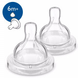 Set 2 tetine Philips Avent tetină anticolici SCF636 27