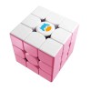 Cub Rubik GAN Monster GO Cloud Roz, Jucarie Educativa Logica si Inteligenta, Antistres, pentru Incepatori, Fete/Copii