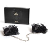 Catuse pentru jocuri erotice, BIJOUX - INDISCRETS FROU FROU, din organza, negre