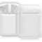Husa kwmobile pentru casti Apple Airpods 1 si 2, Transparenta - RESIGILAT