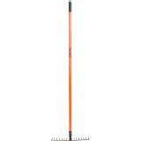 Grebla pentru gradina, coada din fibra de sticla, 16 dinti, 150 cm, Strend Pro