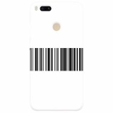 Husa silicon pentru Xiaomi Mi A1, Bar Code