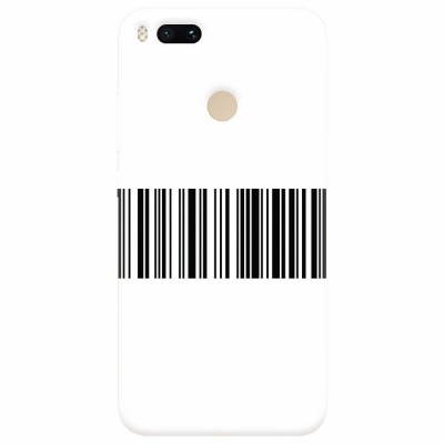 Husa silicon pentru Xiaomi Mi A1, Bar Code foto