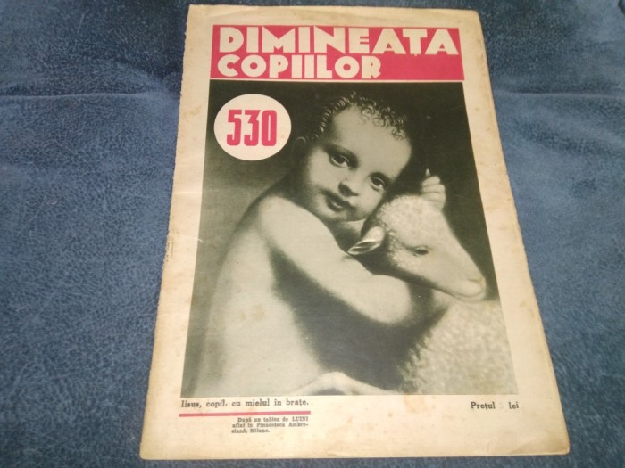 REVISTA DIMINEATA COPIILOR 4 APRILIE 1934
