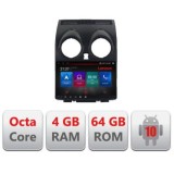 Navigatie Nissan Qashqai 2007-2013 E-499 Octa Core cu Android Radio Bluetooth Internet GPS WIFI DSP 4+64GB 4G CarStore Technology