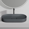 Lavoar pentru blat IRIS 71 CM GREY MATT, REA