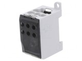 Bloc de distribuție 1 pistă 7 borne 32,4mm