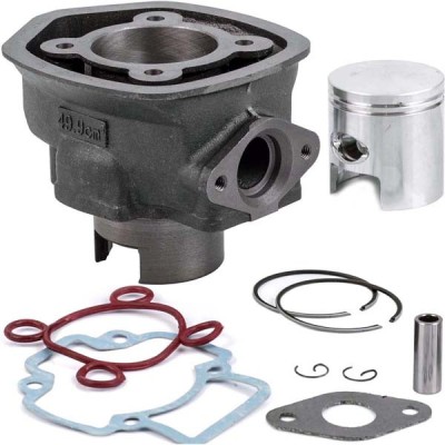 Set Motor scuter PIAGGIO NRG MC2 DT 80 80cc 2T - 5 Colturi - Racire Apa foto
