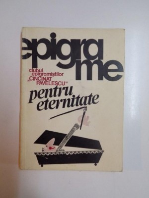 EPIGRAME PENTRU ETERNITATE de MIRCEA TRIFU, 1980 foto