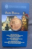 BNR - 1 LEU 2009 . VLAD TEPES . TOMBAC . 550 de ani de la prima atestare documentară a oraşului Bucureşti.