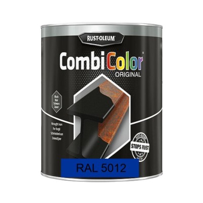 Vopsea CombiColor Original Albastru Lucios RAL5012 750 ml foto