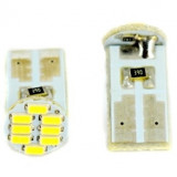 Bec Auto Cu Led T10 1206 Cu 8 SMD Alb 12V JSUN38 090221-3, General