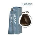 Vopsea de par Pro.co Blond inchis Ciocolata 6/75