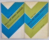 STORIA DEL CINEMA MONDIALE par GEORGES SADOUL , VOLUMELE I - II , TEXT IN LIMBA ITALIANA , 1972