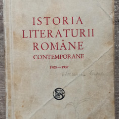Istoria literaturii romane contemporane 1900-1937 - Emil Lovinescu