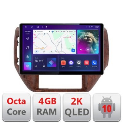 Navigatie dedicata Nissan Patrol Edonav ecran 13&amp;quot; 2K 8 si 128 Android Waze USB Navigatie 4G 360 Toslink Youtube Radio KIT-patrol si E CarStore Technol foto