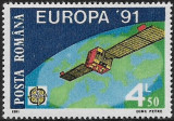 1991-LP 1252-Europa &#039;91-CEPT, Nestampilat