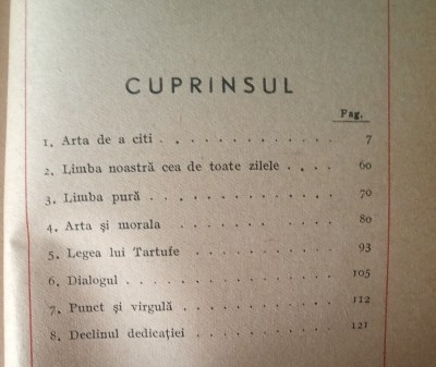 Arta de a citi (Eugen Herovanu, 1940) foto