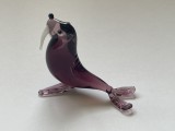 Foca, figurina animaliera din sticla de Murano, Italia