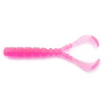 Aji Worm Chiki Chiki 4.3cm UV Clear Pink