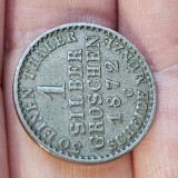 Germania 1 groschen 1872 C , argint