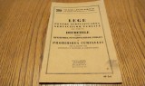 LEGE pentru Simplificarea Srviciilor Publice din 9 Iulie 1934 - G. Alexianu (editie) - Colectia Legilor Romaniei nr. 39, 1934, 39 p.