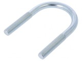 Bridă U din Oțel Zincat 1,75 53mm x 61mm
