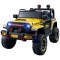 Mașină Electrică pentru Copii, Flippy, Off-Road, Conectare Bluetooth, telecomandă, Tracțiune Integrală, Lumina Intermitenta, Baterie 12V 7Ah, 120x63x6