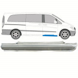 Prag Dreapta Blic Mercedes-Benz Vito W639 2003-2014 6505-06-3542002K