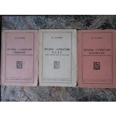 Dr. I. FR. BOTEZ -ISTORIA LITERATURII FRANCEZE / RUSE / GERMANE