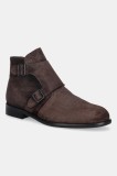 Fly London pantofi de piele &icirc;ntoarsă WOCH311FLY culoarea maro, P145311002