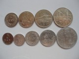 Lot Monede RSR: 5 Bani 1966 - 25 Bani 1982, Romania. Colectie Numismatica