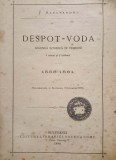 AUTOGRAF V. Alecsandri, Despot-Voda 1880, Editie Princeps cu Dedicatie Autografa pentru Biblioteca Arad