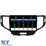 Navigatie Dedicata Honda Accord (2008-2012),QuadCore, 9Inch, 4Gb Ram, 64Gb Stocare, Carplay Performance AutoTuning