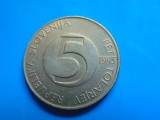 SLOVENIA -5 TOLARJEV 1995