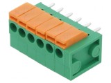 Regletă Conexiuni PCB 3,81mm 6 Piste