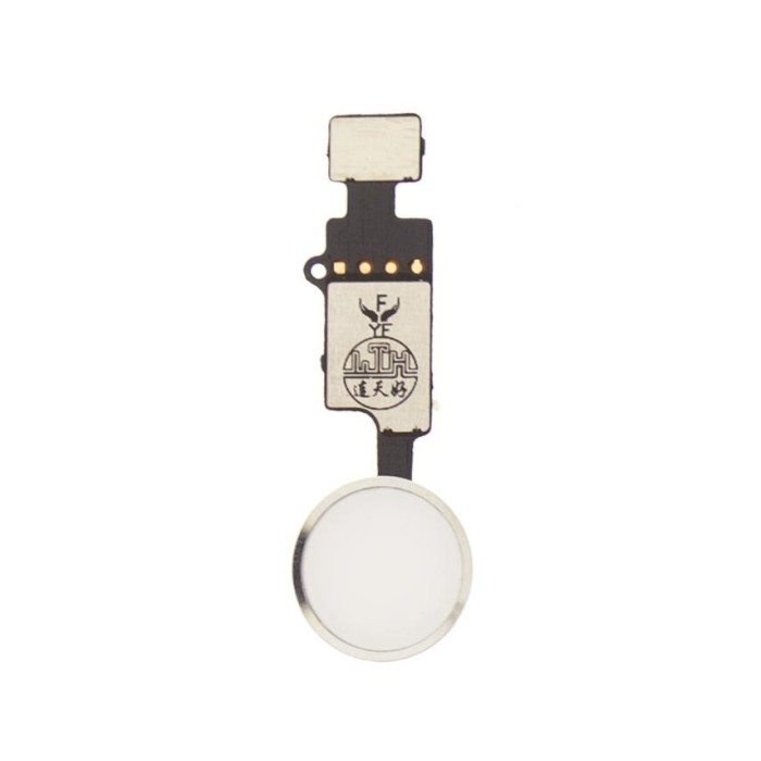 Flex Home Key iPhone 7, 7 Plus, 8, 8 Plus, Return button key, 3Gen, Alb