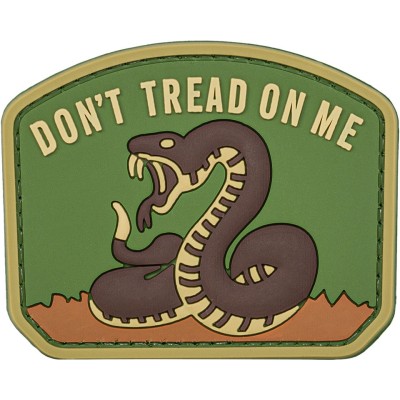 Ecuson 3D PVC Don&amp;#039;t Tread On Me GFC Tactical foto