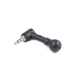 MICROFON GEMBIRD, suport tip &quot;direct in Jack&quot;, conector Jack 3.5 mm, negru, &quot;MIC-203&quot; (timbru verde 0.03 lei)