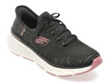 Cumpara ieftin Pantofi sport SKECHERS negri, EDGERIDE, din material textil
