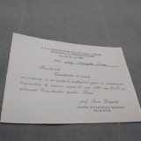 Cumpara ieftin INVITATIE SESIUNEA STIINTIFICA DE STUDII LITERARE /PERIOADA COMUNISTA /DEJ 1980