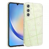 Husa pentru Samsung Galaxy A34 A346, Techsuit, SparkleSkin, Transparenta