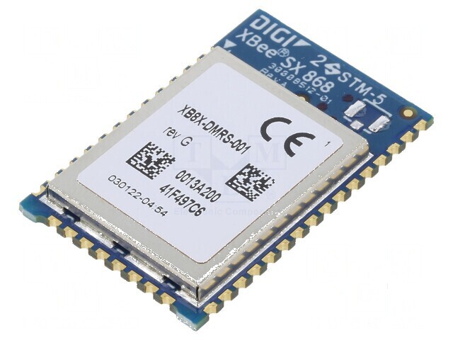 Modul RF XBee 863-870MHz SPI, UART SMD