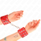 Kink Wrist Restraint-Mansete pentru &Icirc;ncheieturi cu Capse, Pline