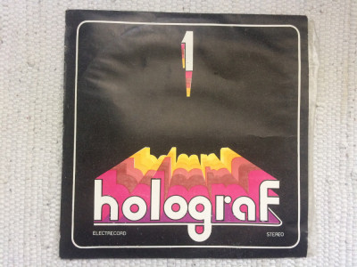 Holograf 1 album muzica rock pop disc vinyl lp electrecord 1983 ST EDE 02379 VG+ foto