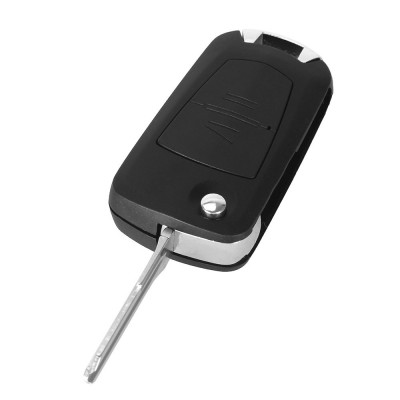 Carcasa cheie auto cu 2 butoane si Lamela cu canelura pe stanga pentru transformat, compatibil Opel OP-145 AllCars foto